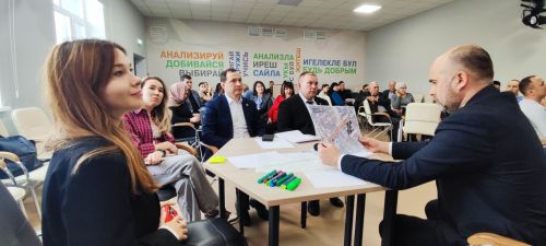 В молодежном центре «Киләчәк»  состоялось общественное обсуждение благоустройства улицы Ленина