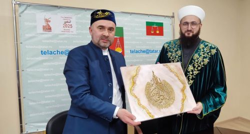 Теләчегә  Татарстан мөфтие Камил хәзрәт Сәмигуллин  килде