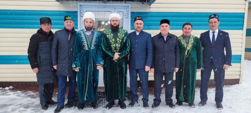 Теләчегә  Татарстан мөфтие Камил хәзрәт Сәмигуллин  килде