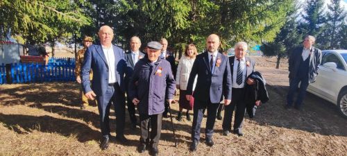 Поздравили с  99-летием, ветерана Великой Отечественной войны