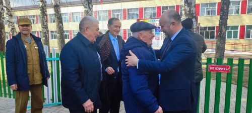 Поздравили с  99-летием, ветерана Великой Отечественной войны