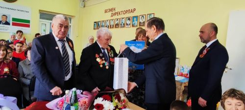 Поздравили с  99-летием, ветерана Великой Отечественной войны