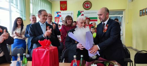 Поздравили с  99-летием, ветерана Великой Отечественной войны