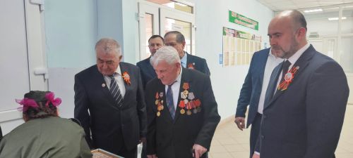 Поздравили с  99-летием, ветерана Великой Отечественной войны