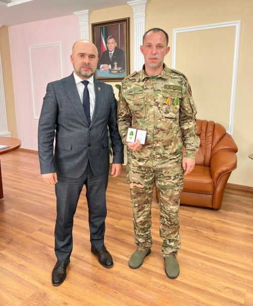 «Теләче муниципаль районы алдындагы казанышлары өчен» медален тапшырдылар
