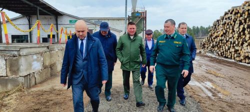 Урман хуҗалыгы министры  районга  эш  сәфәре  белән  килде