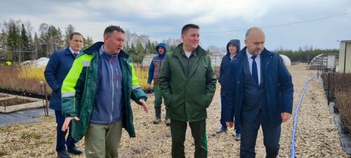 Урман хуҗалыгы министры  районга  эш  сәфәре  белән  килде