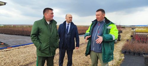 Урман хуҗалыгы министры  районга  эш  сәфәре  белән  килде