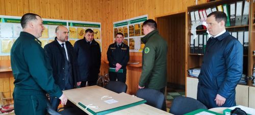 Урман хуҗалыгы министры  районга  эш  сәфәре  белән  килде