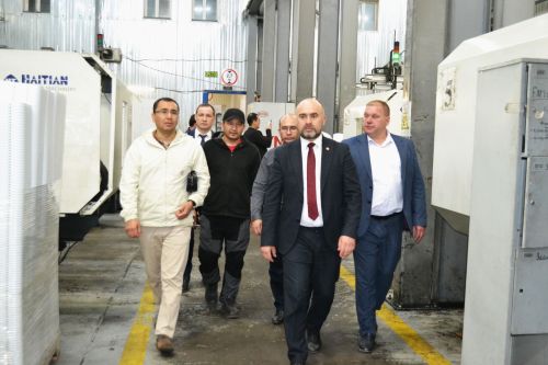 Үзбәкстан  республикасыннан  килгән  кунаклар Теләче  районы  белән таныша