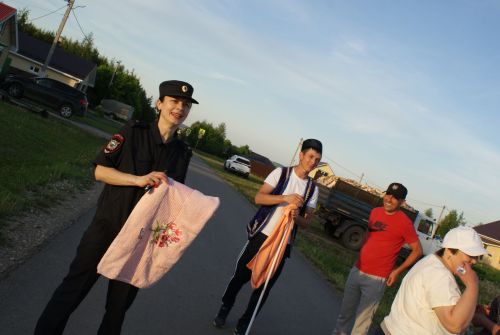 Теләче авылында бирнә җыйдылар