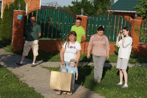 Теләче авылында бирнә җыйдылар