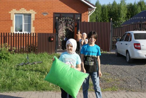 Теләче авылында бирнә җыйдылар