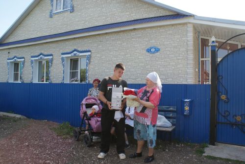 Олы Кибәхуҗа авылында күңелле итеп бирнә җыйдылар