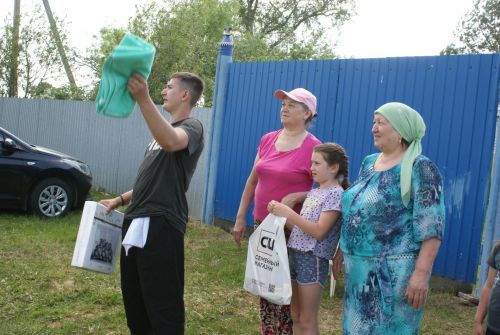 Олы Кибәхуҗа авылында күңелле итеп бирнә җыйдылар