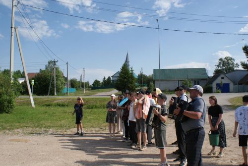 Олы Кибәхуҗа авылында күңелле итеп бирнә җыйдылар
