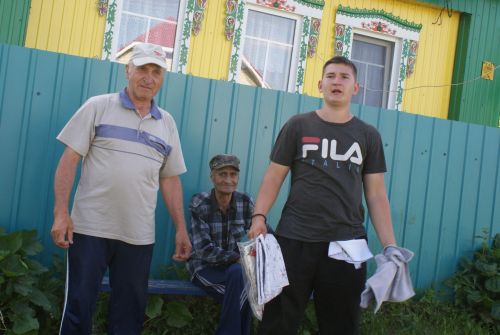 Олы Кибәхуҗа авылында күңелле итеп бирнә җыйдылар