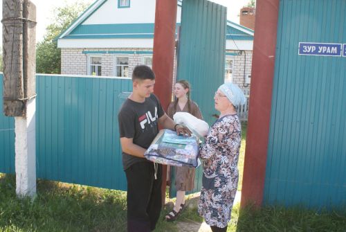 Олы Кибәхуҗа авылында күңелле итеп бирнә җыйдылар