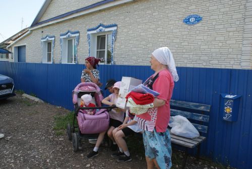 Олы Кибәхуҗа авылында күңелле итеп бирнә җыйдылар