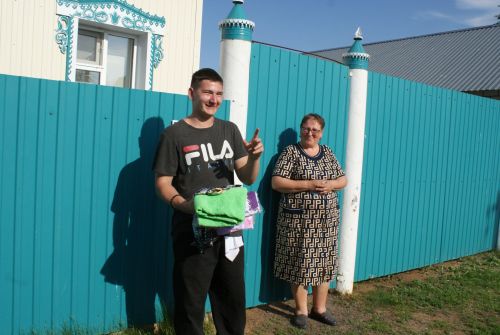 Олы Кибәхуҗа авылында күңелле итеп бирнә җыйдылар