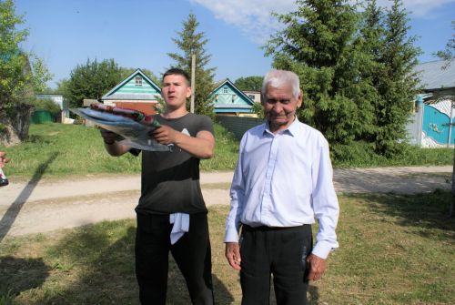 Олы Кибәхуҗа авылында күңелле итеп бирнә җыйдылар