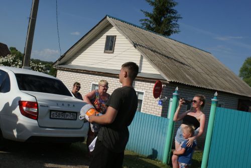 Олы Кибәхуҗа авылында күңелле итеп бирнә җыйдылар