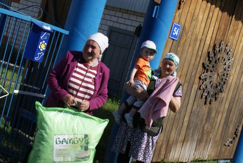 Олы Кибәхуҗа авылында күңелле итеп бирнә җыйдылар