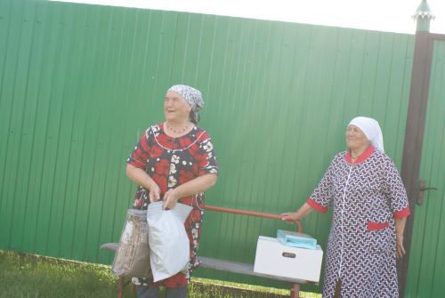 Олы Кибәхуҗа авылында күңелле итеп бирнә җыйдылар