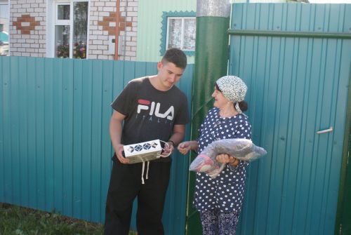 Олы Кибәхуҗа авылында күңелле итеп бирнә җыйдылар