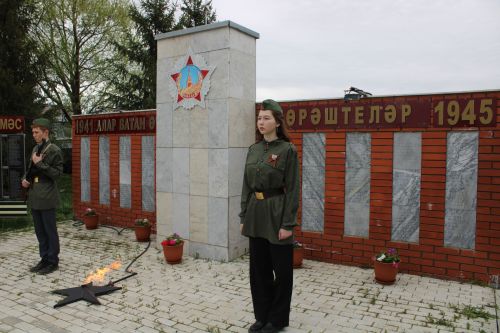 Алан авылында Бөек Җиңүнең 80 еллыгын билгеләп уздылар