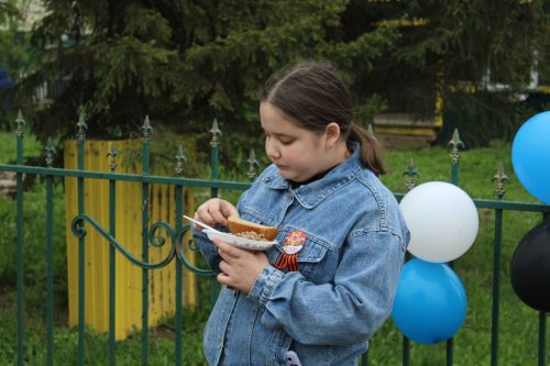 Алан авылында Бөек Җиңүнең 80 еллыгын билгеләп уздылар