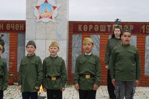 Алан авылында Бөек Җиңүнең 80 еллыгын билгеләп уздылар
