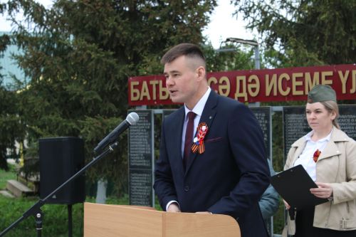 Алан авылында Бөек Җиңүнең 80 еллыгын билгеләп уздылар