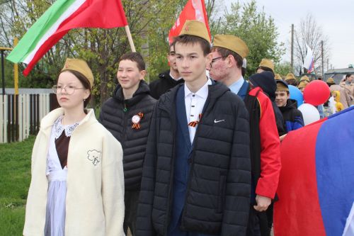 Алан авылында Бөек Җиңүнең 80 еллыгын билгеләп уздылар