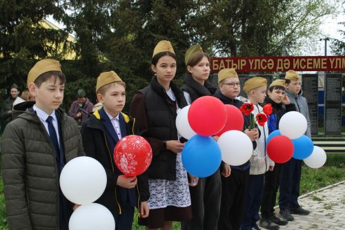 Алан авылында Бөек Җиңүнең 80 еллыгын билгеләп уздылар