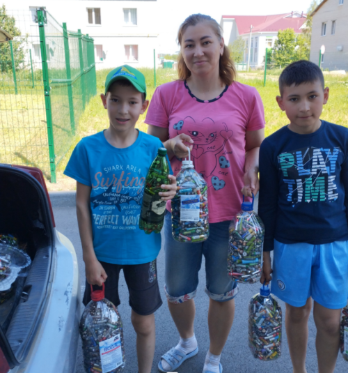 Балалар иҗат үзәгендә батарея җыю буенча акция үткәрелде