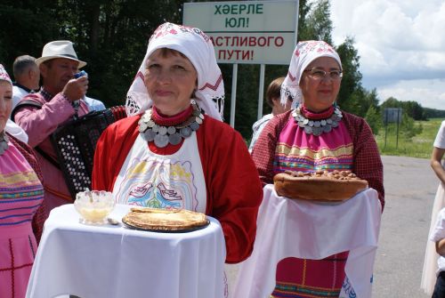 Туристик маршрут кысаларында -  чын «Авылча туй»