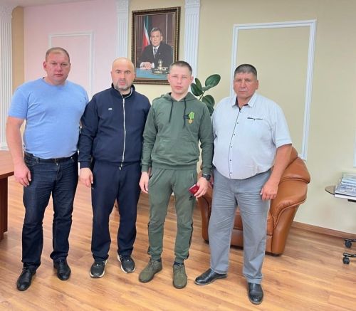 «Теләче муниципаль районы алдындагы казанышлары өчен» медален тапшырдылар