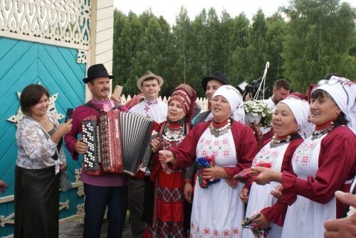 Туристик маршрут кысаларында -  чын «Авылча туй»
