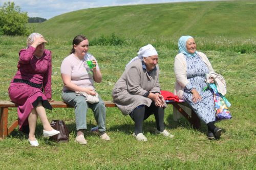 Кече Кибәхуҗа авылында балалар Сабантуе үтте