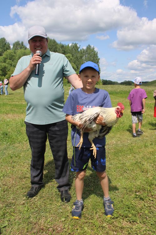 Кече Кибәхуҗа авылында балалар Сабантуе үтте