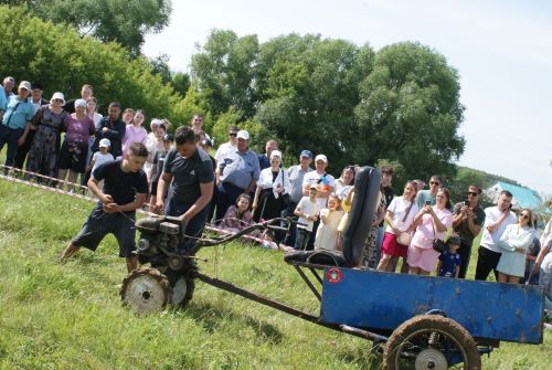 Алан авылында узган милли бәйрәм -  сабан туе мизгелләре