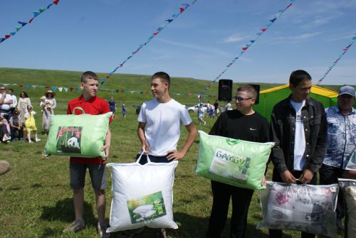 Кече Кибәхуҗада сабан туе гөрли