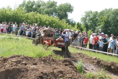 Алан авылында узган милли бәйрәм -  сабан туе мизгелләре