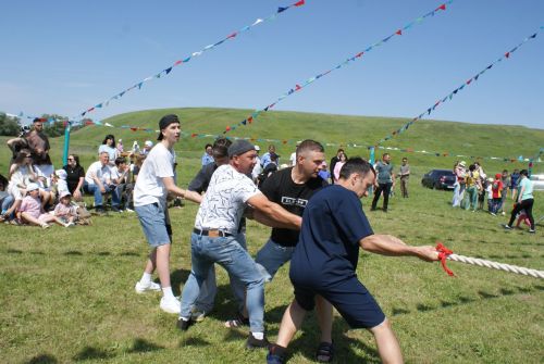 Кече Кибәхуҗада сабан туе гөрли