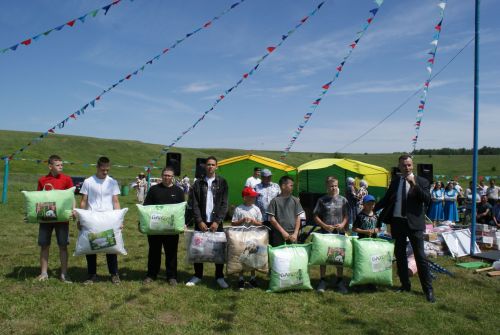 Кече Кибәхуҗада сабан туе гөрли