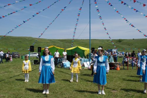 Кече Кибәхуҗада сабан туе гөрли