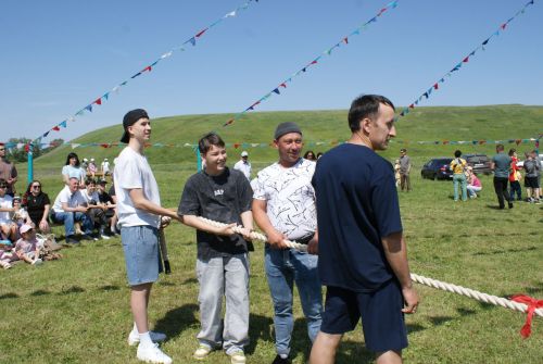 Кече Кибәхуҗада сабан туе гөрли