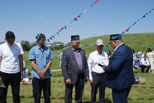 Кече Кибәхуҗада сабан туе гөрли