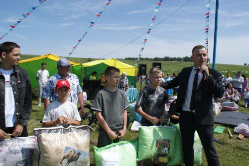 Кече Кибәхуҗада сабан туе гөрли